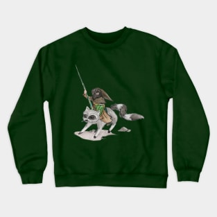 Jousting Gnome Crewneck Sweatshirt